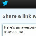 twitter link sharing code with hastags Twitter link, Twitter sharing code with hastags and URL